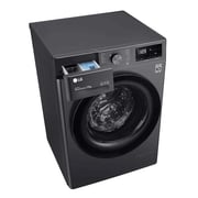 LG Vivace Front Load Inverter Washing Machine, 10KG, Black - F4Y3RYGYJV