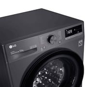 LG Vivace Front Load Inverter Washing Machine, 10KG, Black - F4Y3RYGYJV