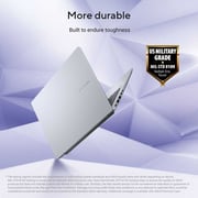 Asus Vivobook 14 (2025) Copilot+PC - Snapdragon X X1 26 100 / 14inch WUXGA / 1TB SSD / 16GB RAM / Shared Qualcomm Adreno GPU / Windows 11 Home / English & Arabic Keyboard / Platinum Gold / Middle East Version - [X1407QA-LY046W]