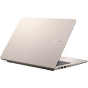 Asus Vivobook 14 (2025) Copilot+PC - Snapdragon X X1 26 100 / 14inch WUXGA / 1TB SSD / 16GB RAM / Shared Qualcomm Adreno GPU / Windows 11 Home / English & Arabic Keyboard / Platinum Gold / Middle East Version - [X1407QA-LY046W]