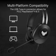 Asus 90YH044B-BHUA00 A302 TUF H1 Gen II Wireless On Ear Headset Black