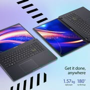 Asus Viviobook Go 15 (2024) Laptop - Intel Celeron-N4500 / 15.6inch FHD / 128GB eMMC / 4GB RAM / Windows 11 Home / English & Arabic Keyboard / Peacock Blue / Middle East Version - [E510KA-BR859WS]