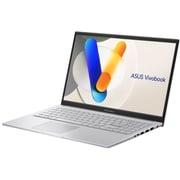 Asus Vivobook 15 (2022) Laptop - 12th Gen / Intel Core i7-1255U / 15.6inch FHD / 512GB SSD / 16GB RAM / Shared Intel UHD Graphics / Windows 11 Home / English Keyboard / Silver / International Version - [X1504ZA-NJ247]