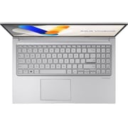 Asus Vivobook 15 (2022) Laptop - 12th Gen / Intel Core i7-1255U / 15.6inch FHD / 512GB SSD / 16GB RAM / Shared Intel UHD Graphics / Windows 11 Home / English Keyboard / Silver / International Version - [X1504ZA-NJ247]