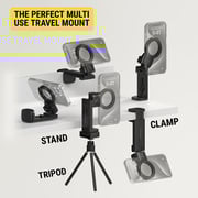 Scosche Travel MagSafe Folding Phone Mount Black