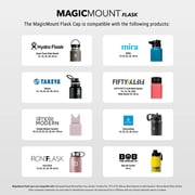 Scosche 1 Pc MagicMount Flask With Phone Mount Black