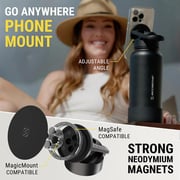 Scosche 1 Pc MagicMount Flask With Phone Mount Black