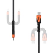 UAG Kevlar Core USB-C To USB-C Cable 1.5m Black/Orange