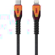 UAG Kevlar Core USB-C To Lightning Cable 1.5m Black/Orange