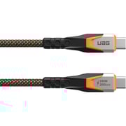 UAG SRGE 3.2 USB-C To USB-C Cable 0.75m Black/Orange