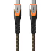 UAG SRGE 3.2 USB-C To USB-C Cable 0.75m Black/Orange