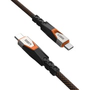 UAG SRGE 3.2 USB-C To USB-C Cable 0.75m Black/Orange