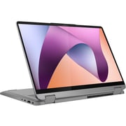 Lenovo IdeaPad Flex 5 14ABR8 2-in-1 Convertible (2025) Laptop - AMD Ryzen 5-7430U / 14inch WUXGA / 512GB SSD / 8GB RAM / Shared AMD Radeon Graphics / Windows 11 Home / English & Arabic Keyboard / Arctic Grey / Middle East Version - [82XX00C4AX]