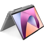 Lenovo IdeaPad Flex 5 14ABR8 2-in-1 Convertible (2025) Laptop - AMD Ryzen 5-7430U / 14inch WUXGA / 512GB SSD / 8GB RAM / Shared AMD Radeon Graphics / Windows 11 Home / English & Arabic Keyboard / Arctic Grey / Middle East Version - [82XX00C4AX]
