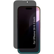 S&S Privacy Screen Protector Black iPhone 16