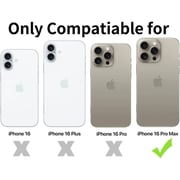 S&S Privacy Screen Protector Black iPhone 16 Pro Max