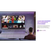 تلفزيون هيسينس بشاشة HD ألترا ودقة 4K قياس 75 بوصة (موديل 2025) 75U6N