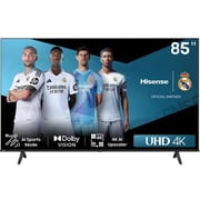 تلفزيون هيسينس بشاشة HD ألترا ودقة 4K قياس 85 بوصة (موديل 2025) 85A6N