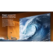 تلفزيون هيسينس بشاشة HD ألترا ودقة 4K قياس 85 بوصة (موديل 2025) 85A6N