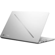 ASUS ROG Zephyrus G14 Gaming (2023) Laptop - AMD Ryzen 9-8945HS / 14inch 3K / 1TB SSD / 16GB RAM / 8GB NVIDIA GeForce RTX 4060 Graphics / Windows 11 Home / English Keyboard / Platinum White / International Version - [GA403UV-G14.R94060]