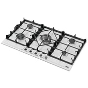Purity Built In Gas Hob 5 Eyes, Heavy Duty Grids, HPT906S