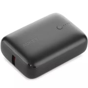 Aukey Charger + USB-C To Lightning Cable + Power Bank Kit 1.2m Black