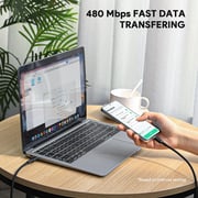 Aukey USB-C to USB-C Cable 1m White
