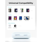 Aukey Spark Mini 1000 Power Bank 10000mAh Grey PB-Y55-GY