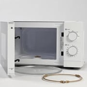 Tornado 20L Manual Microwave Oven 700W with 5 Power Levels & Defrost Function – TWMS-20-W-E