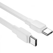 Wiwu Bravo PD Type-C to Type-C Charging Cable 1m White