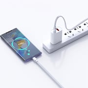 Wiwu Bravo PD Type-C to Type-C Charging Cable 1m White