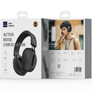 Wiwu TD-06 Solar Wireless Over Ear Headphones Black