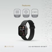 Levelo Apple Watch Strap Black