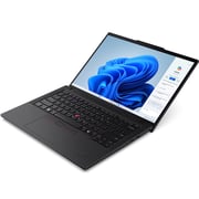 Lenovo ThinkPad T14 Gen 5 (2023) Laptop - 1st Series / Intel Core Ultra 7-155U / 14inch WUXGA / 512GB SSD / 16GB RAM / Shared Intel Graphics / DOS / English Keyboard / Black / International Version - [21ML001BGP]