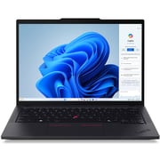 Lenovo ThinkPad T14 Gen 5 (2023) Laptop - 1st Series / Intel Core Ultra 7-155U / 14inch WUXGA / 512GB SSD / 16GB RAM / Shared Intel Graphics / DOS / English Keyboard / Black / International Version - [21ML001BGP]