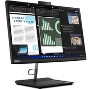 Lenovo ThinkCentre neo 30a 22 Gen 4 All-in-One (2023) Desktop - 13th Gen / Intel Core i5-13420H / 21.5 Inches FHD / 512GB SSD / 8GB RAM / Shared Intel Graphics / DOS / English Keyboard / Raven Black / International Version - [12K3000XGP]