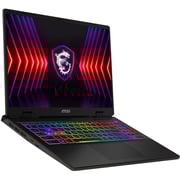 MSI Sword 16 HX Gaming (2025) Laptop - 14th Gen / Intel Core i9-14900HX / 16inch FHD+ / 1TB SSD / 16GB RAM / 6GB NVIDIA GeForce RTX 4050 Graphics / Windows 11 / English & Arabic Keyboard / Cosmos Gray Black / Middle East Version - [B14VEKG]