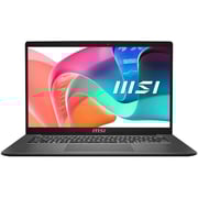 MSI Modern 14 (2025) Laptop - 13th Gen / Intel Core i3-1315U / 14inch FHD / 512GB SSD / 8GB RAM / Shared Intel Iris Xe Graphics / Windows 11 Home / English & Arabic Keyboard / Platinum Gray / Middle East Version - [F13MG-05]