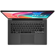 MSI Modern 14 (2025) Laptop - 13th Gen / Intel Core i3-1315U / 14inch FHD / 512GB SSD / 8GB RAM / Shared Intel Iris Xe Graphics / Windows 11 Home / English & Arabic Keyboard / Platinum Gray / Middle East Version - [F13MG-05]