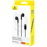 Baseus A00170000113-Z1 Encok CZ17 Wired In Ear Earphones Black