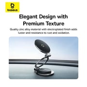 Baseus MagPro Magnetic Car Mount Stick-on Version Black