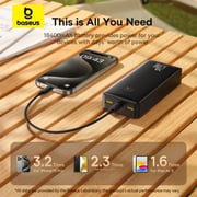 Baseus LiFePO4 Power Bank 18400mAh Black P10071000113