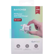 Ravpower GaN PD Type C Wall Charger White