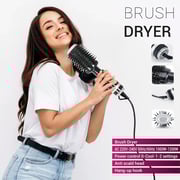 Afra Hair Brush Dryer 1200 Watts AF-1200BDBK