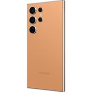 هاتف سامسونج جالكسي S24 ألترا الذكي، سعة 512 جيجابايت، يدعم 5G - لون برتقالي تيتانيوم