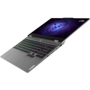 Lenovo LOQ 15IAX9 Gaming (2025) Laptop - 12th Gen / Intel Core i5-12600HX / 15.6inch FHD / 512GB SSD / 24GB RAM / 6GB NVIDIA GeForce RTX 3050 Graphics / Windows 11 Home / English & Arabic Keyboard / Luna Grey / Middle East Version - [83GS00M5AX]