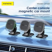 Foneng Magnetic Dashboard Car Phone Holder Grey