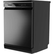 Midea Freestanding Dishwasher 14 Places, (6-Programs + 3 smart addable) Black - MDWEF1433DB-WI-EG