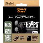 Panzerglass Lens Protector Black/Transparent iPhone 16 Pro