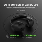 Belkin AUD008hqBK SoundForm Isolate Wireless Over Ear Headphone Black
